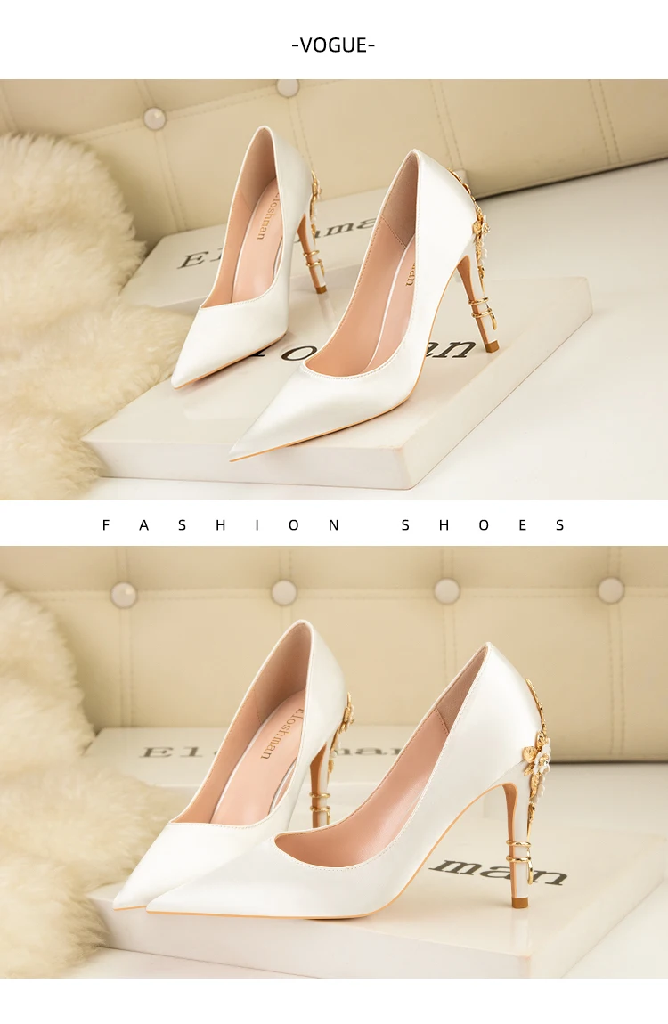 Modelo de zapatos de aguja