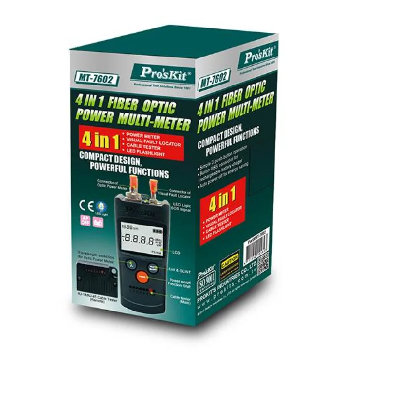 Оптический измеритель мощности FTTx MT-7602-C+ 6~-70 дБм