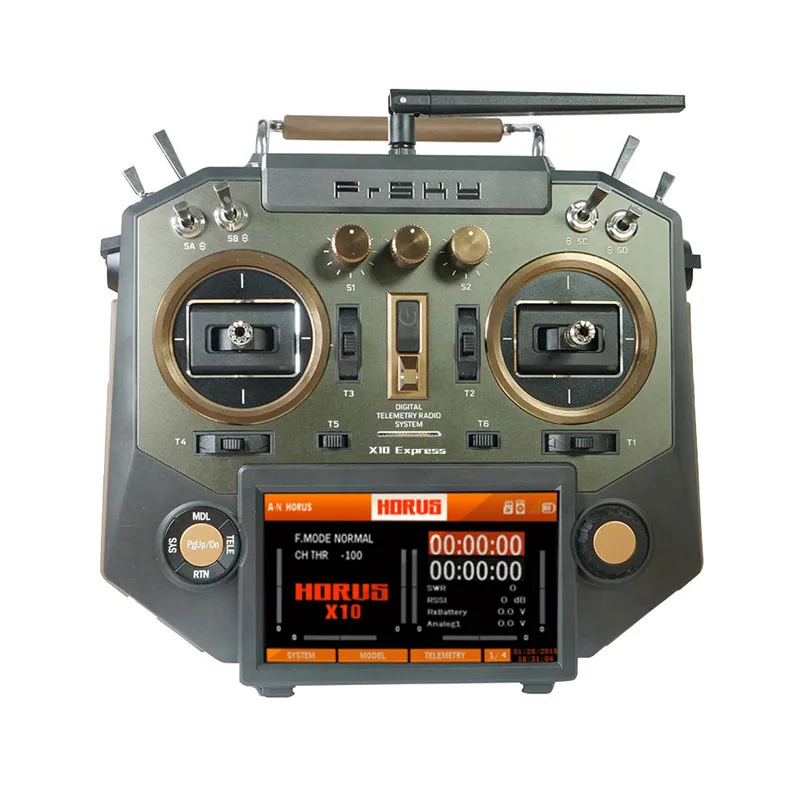 FrSky HORUS X10 Express 24CH доступ ACCST D16 Mode2 передатчик PARA Беспроводная система обучения Радиоуправляемый передатчик для радиоуправляемого дрона Accs - Цвет: Amber
