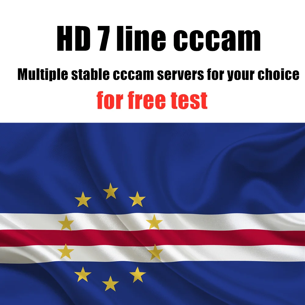 

HD DVB-S2 7 lines CCcams Clines for 1 Year Cape verde support Satellite TV Receiver GTmedia V8 Nova Freesat V7 Cccam