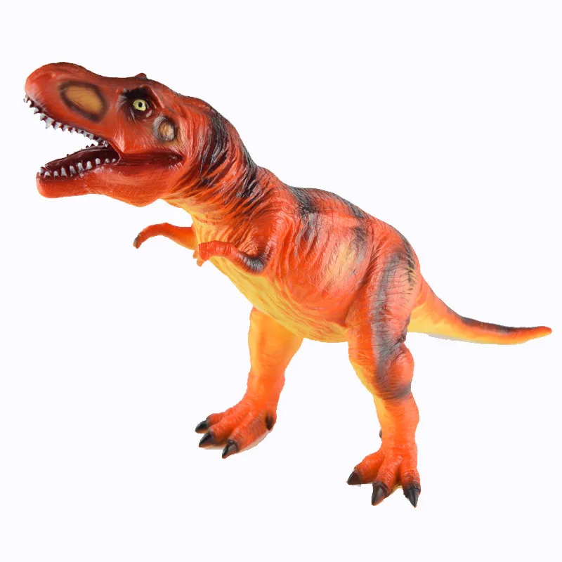 

New Style Large Size Model Soft Silcone Dinosaur Model Toy T-Rex Stegosaurus Pterosaur Model Ornaments New Year Gift