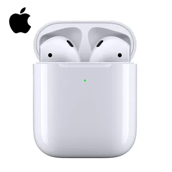 

Apple Airpods Wireless Bluetooth Headphones airPods 2 earphone Tones Connect Siri with Charging Case for iPhone iPad Apple Watch