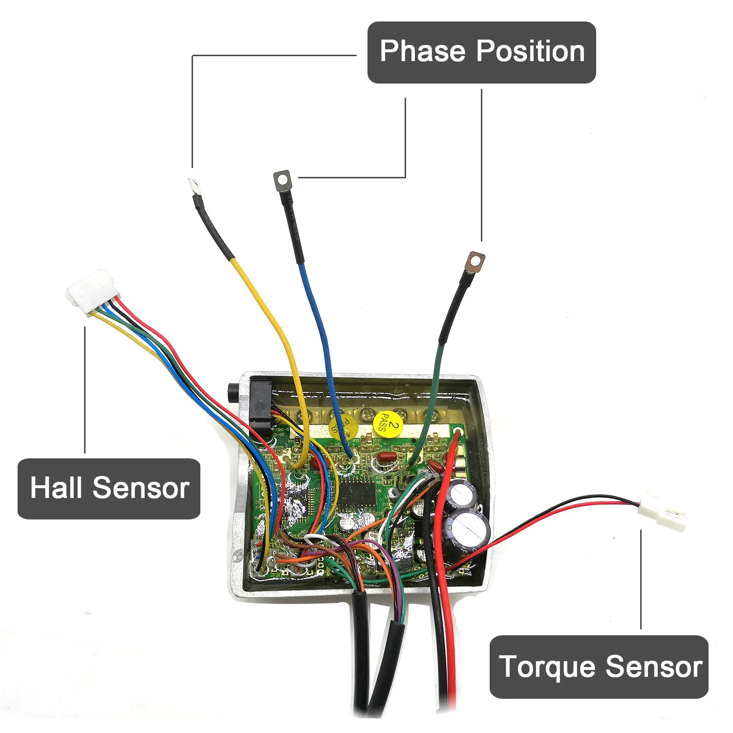 Cheap okfeet TSDZ-2 Mid drive Motor Inner Controller Replacement Electric Bicycle  Controller 250W/350W 500W  Motor Conversion Kit 9