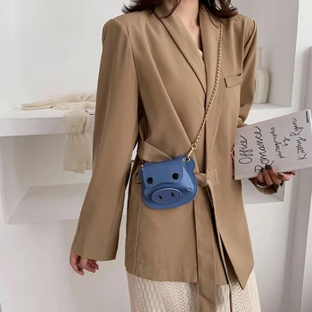 

High-quality mini bag female 2020 new Korean version cute crossbody chain personality piglet purse clear purse sac a main femme