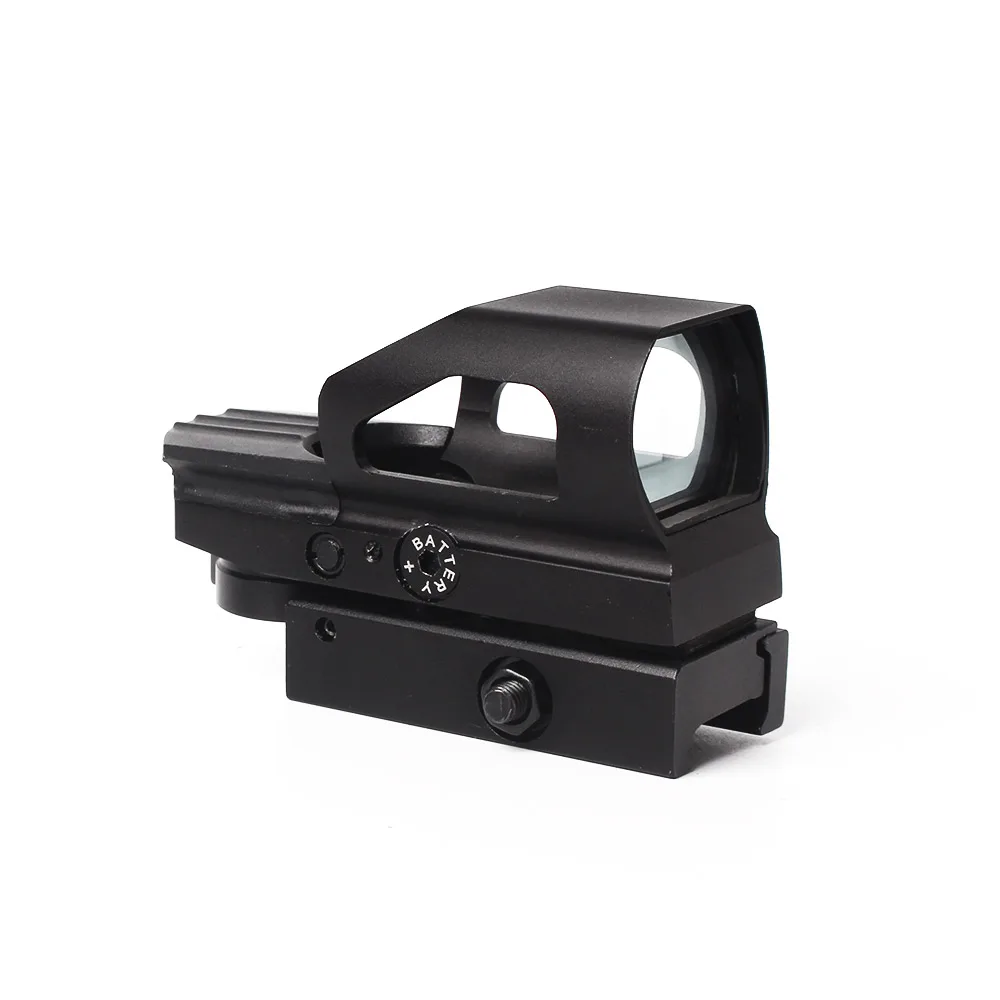 LUGER Red Dot Scope 4 Reticle Reflex Red Green Dot Sight Riflescope с 20 мм Quick QD Rail охотничья оптика Воздушный пистолет прицел