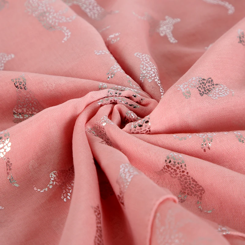 FOXMOTHER дизайн черный розовый тигр леопардовые шарфы Фольга Золотой принт животных кольцо снуд Снуд шарф женские подарки