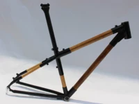 Bicicleta de montaña de bambú, bicicleta MTB, ciclo urbano 27,5er, freno de disco de velocidad completa - Imagen 4