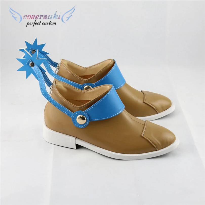 Необычные приключения Джоджо Gyro Zeppeli сапоги для костюмированного переодевания на Хэллоуин Обувь для костюмированной вечеринки