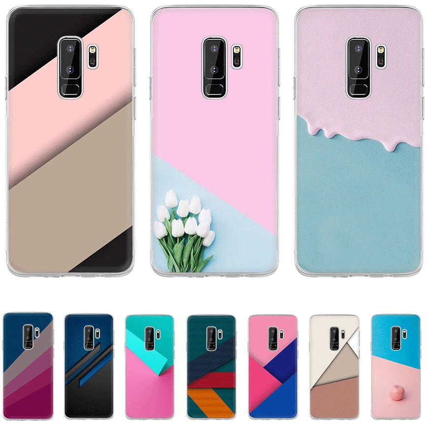 Чехол для телефона из ТПУ Samsung Galaxy S6 S7 край S8 S9 S10 S10E Plus Note 8 9 M10 M20 M30 M40 крышка фон Ppt