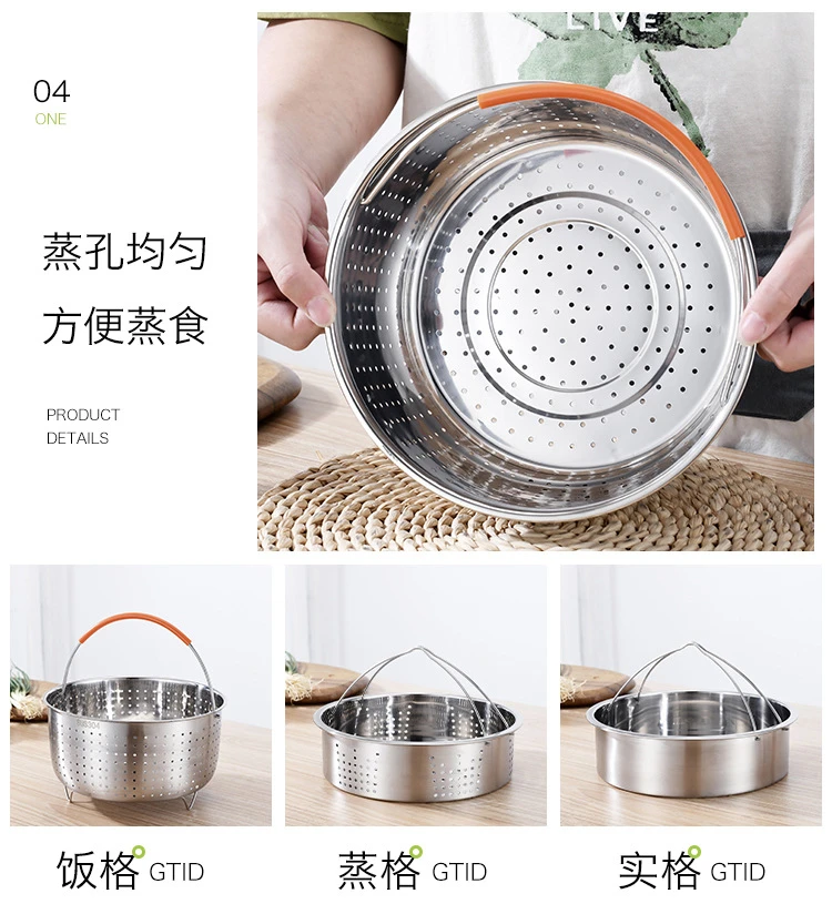 Vaporera arroz de acero inoxidable 304, olla eléctrica a presión|Ollas vapor| - AliExpress