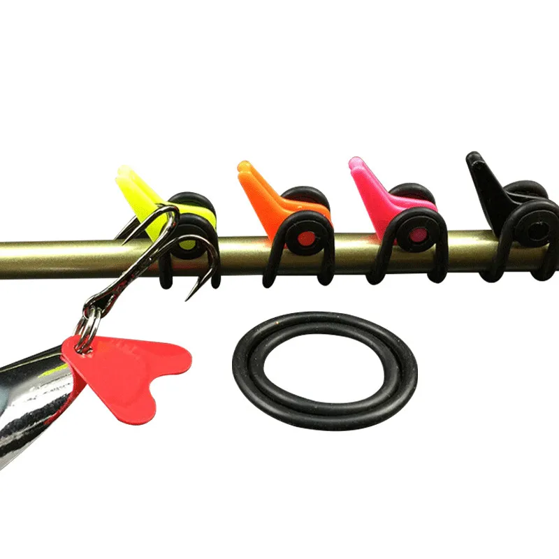 10pcs/lot Plastic Fishing Hook Secure Keeper Holder Lure Accessories