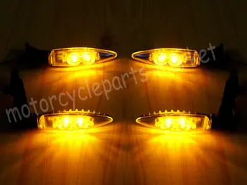 

Motorcycle Front Rear Turn Indicator Signal Light LED case for BMW F700 F800 S1000R R1200