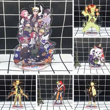 

Anime Naruto Display Stand Figure Model Plate Holder Japanese Cartoon Figure Hokage Collection Ornament Gift