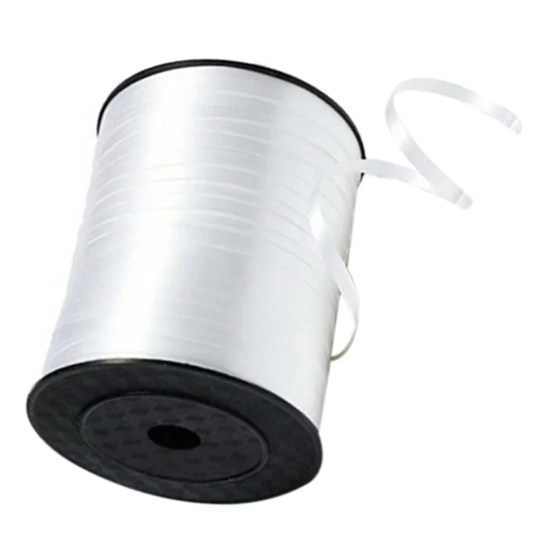 Ribbon Decoration Ribbon Supplies Wrapping Ribbon 1 Roll Balloon Ribbon 225m 5mm for Wedding Party