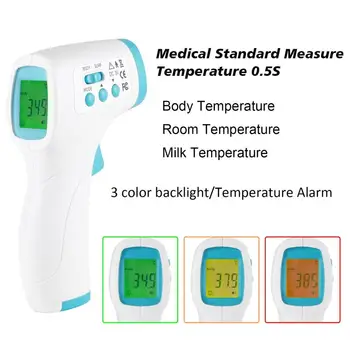 

Profession Baby Adults Fever Ear termometro Forehead Body Non-Contact Thermometer Infrared Thermomet infrarojo digital термометр