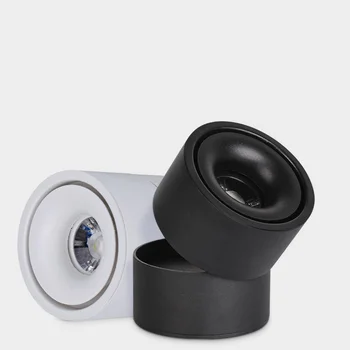 

Surface Mounted Dimmable LED Ceiling Lights COB LED Down light 7W10W15W Foldable 360° Rotatable Background Track LED Spot lights