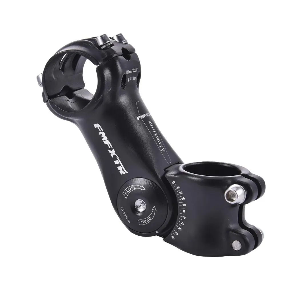 High-strength Adjustable Aluminum Alloy Cycling Bike Stem Handlebar Stem Road MTB Mountain Bicycle Stem Bicycle Parts Cycling