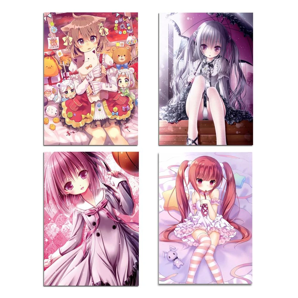 ダイヤモンド絵画 子供部屋 小さな女の子 ロリ 日本のアニメ 装飾的な画像 ダイヤモンド ペイント Aliexpress