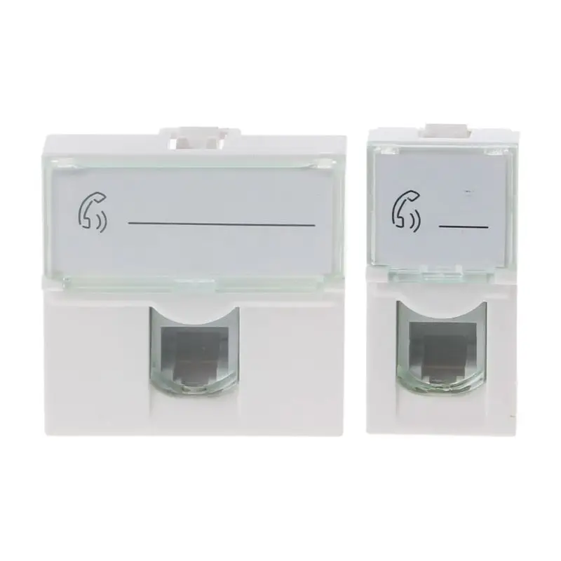 

Telephone Module RJ11 Network Adapter CAT3 Voice Module Adapter Telephone Extender Keystone Keystone Jack Standard Wall Plate