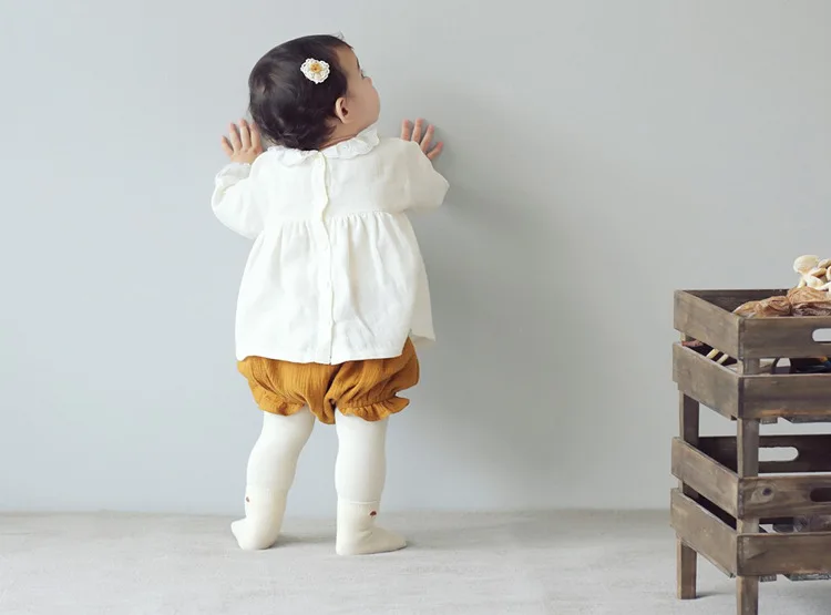 Minkymom/детская одежда из Южной Кореи; хлопковые двухслойные газовые брюки для маленьких мальчиков и девочек; треугольные брюки