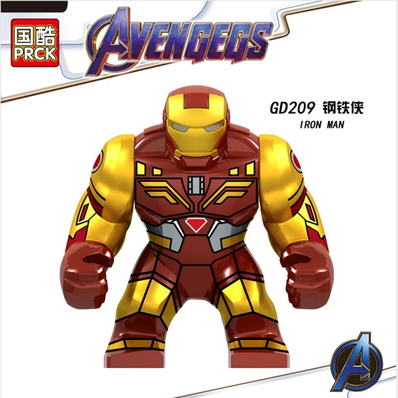

Legoing Marvel GD209 Iron Man Blocks Toys For Children Marvel Avengers Gift Big Size Movie Figurine Legoings Creator Figures Toy