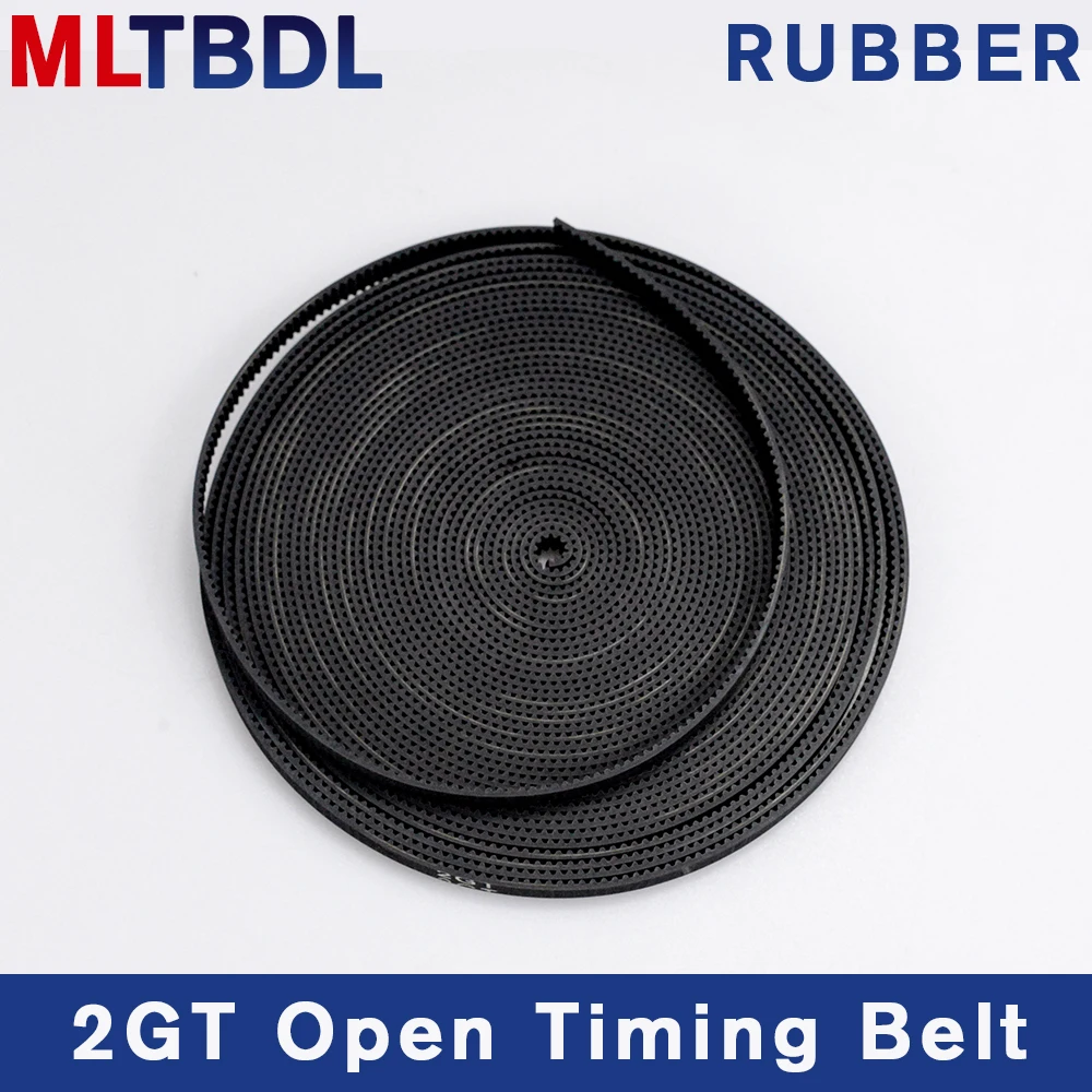 10 м GT2 6mm открытый ремень ГРМ Ширина 6/9/10 мм с резиновой лентой шаг 2 2GT зубчатый для