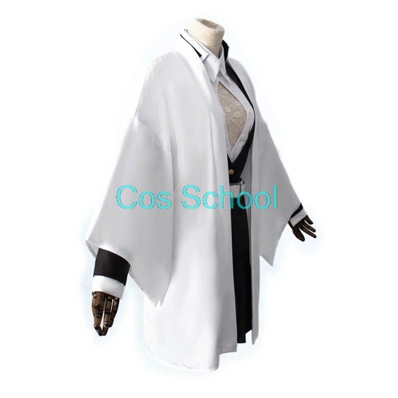 Cos School Kanroji Mitsuri Costumes Demon Slayer: Kimetsu no Yaiba Mitsuri Kanroji Косплей парики Kisatsutai униформа, костюмы