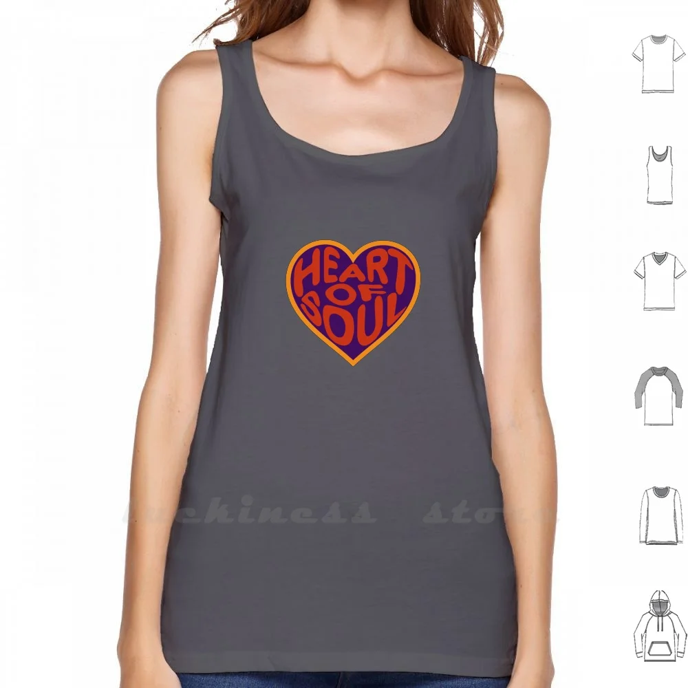 Heart Of Soul Tank Tops Vest Sleeveless Northern Casino Mod Music Detroit Motown Motorcity Keep The Faith | Мужская одежда