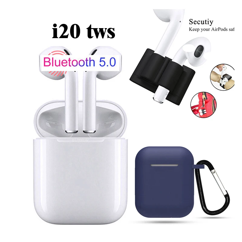 

for airdots i20 tws i20 wireless earbuds headset 5.0 touch box dj PK i30 i40 i50 i60 i70 i80 i90 i100 i200 i300