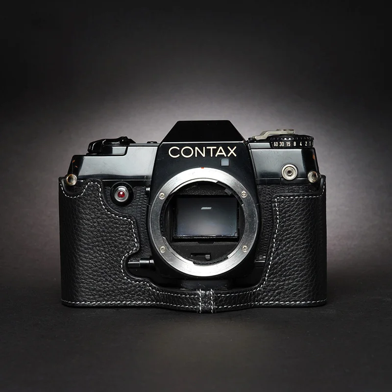 

Чехол ручной работы из натуральной кожи для камеры Contax 167MT