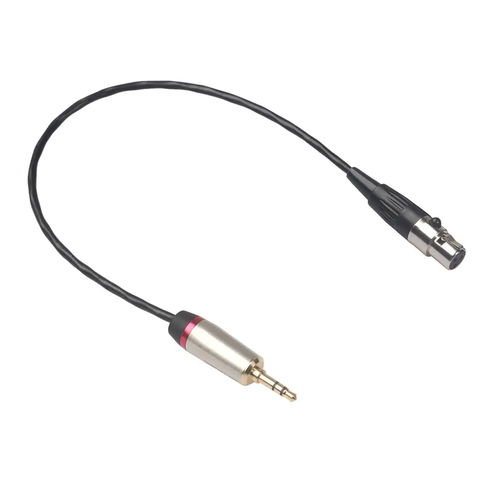 Гнездо 3 5 мм к гнезду 3pin Mini XLR для ПК BM800 микшер наушников микрофон стереоусилитель