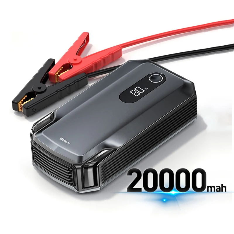 18000mAH 2000A Car Battery Booster Charger 12V Portable Car Jump Starter Power Bank Emergency Starting Device portable car jump starter