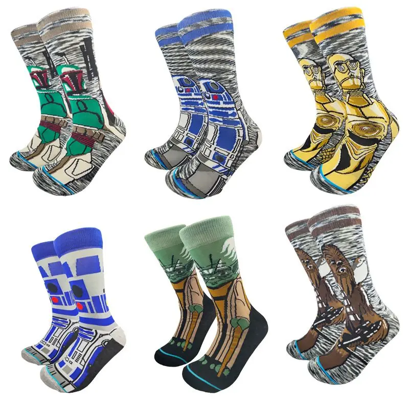 Новинка рождественские носки для косплея мужчин и женщин интересные спортивные