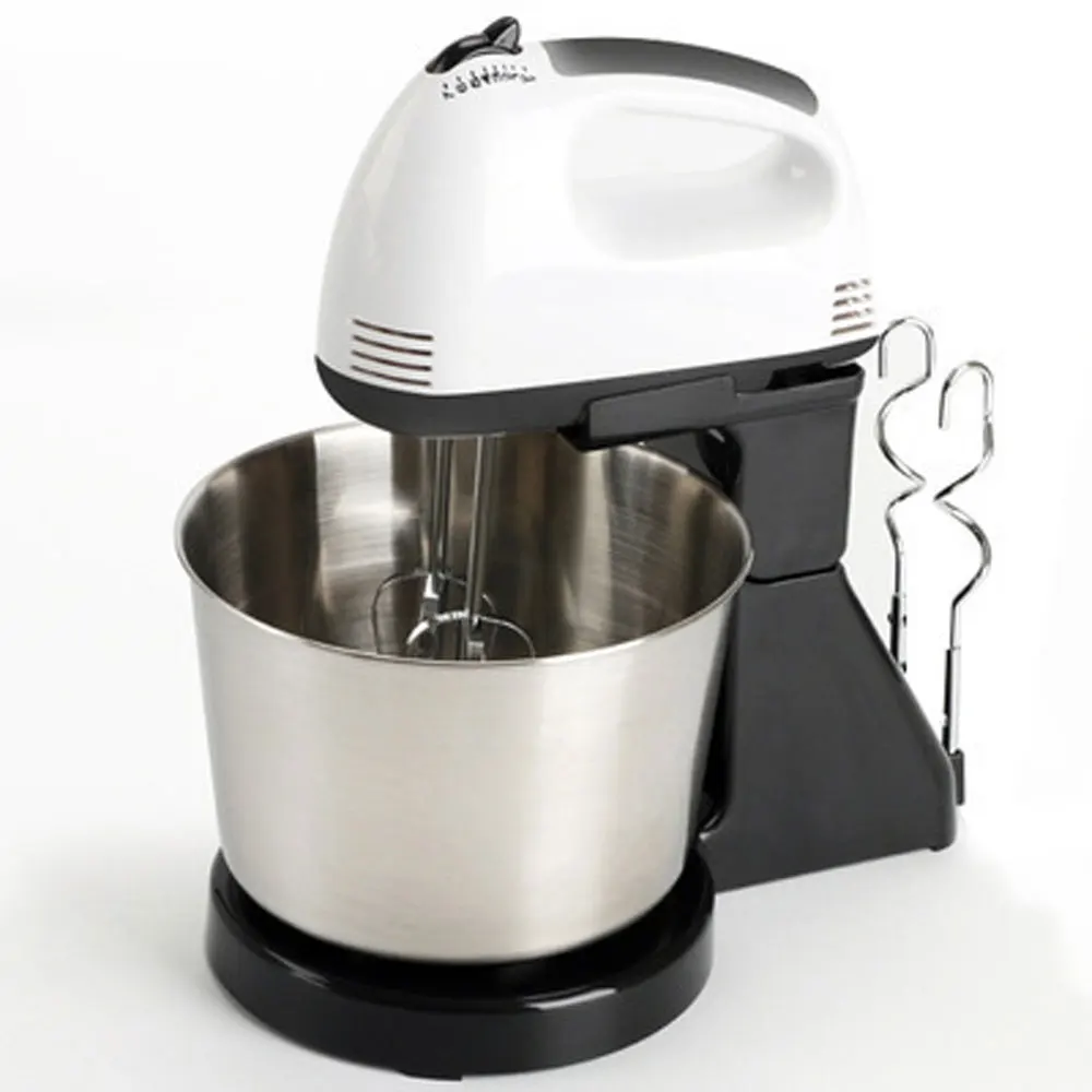 Food Mixer 7 Speeds Adjustable Dough Blender Egg Beater Cream Automatic Mixing Desktop Whisk for Home Electric 2