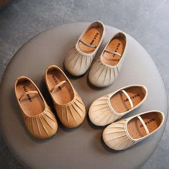 

2020 Spring Girls Shoes Shell Toe Ballet Flat