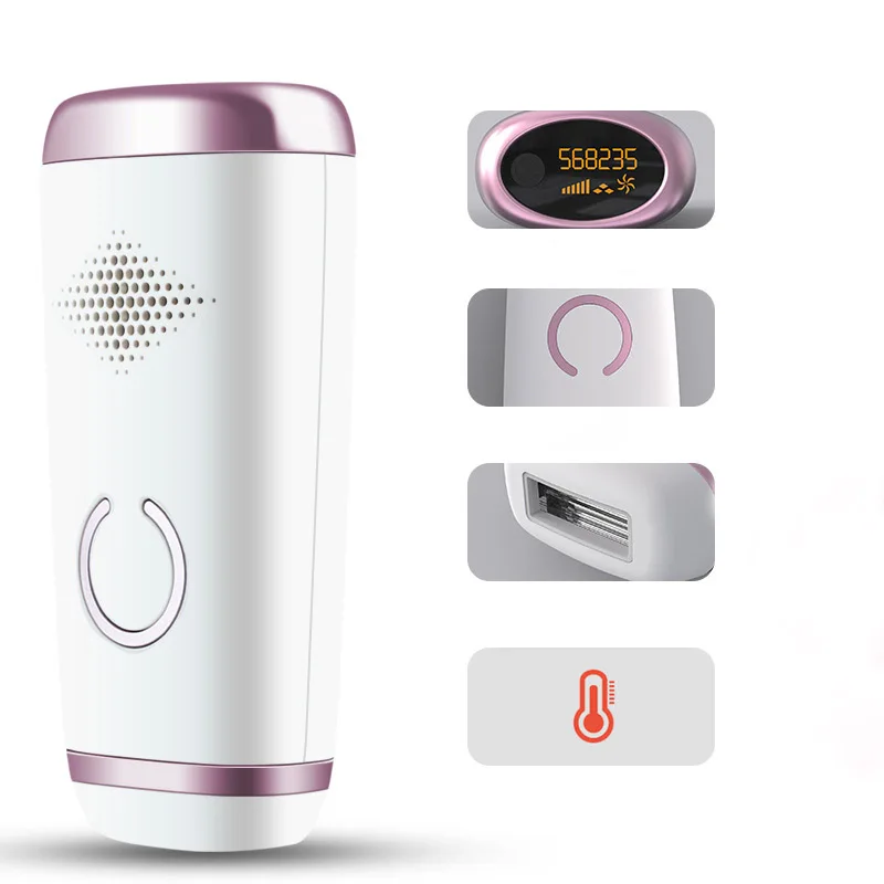 

IPL Laser Hair Removal Machine Laser Epilator Hair Removal Permanent Bikini Trimmer Electric depilador a laser 500000 Pulse