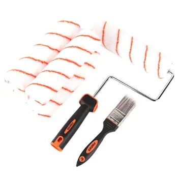 

Pro Wall Painting Tools Paint Roller Brushes Set for Home Store Wall Household Decoration Gadgets Handle Tool Painting Tools