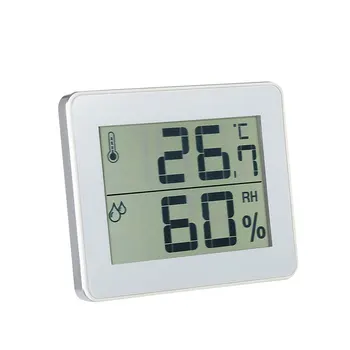 

Weather Station Temperature Humidity Meter Digital Portable Multifunction Measuring Accurate Climate Control Smart Resettable