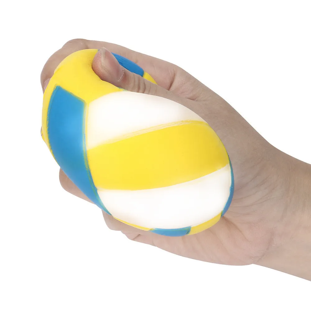 Mini Volleyball Squishy Slow Rising Toys decompression Slow rebound toy Finger Rehabilitation Training boy toys gifts #B
