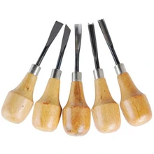 5 шт. нож с резьбой по дереву Набор долото для резьбы по дереву чип деталь резьбы Набор долота для работы DIY ржавчины дерево плотник ручные инструменты