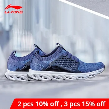 

Li-Ning Men's LN ARC Running Shoes Mono Yarn Breathable Support LiNing li ning Cushion Durable Sport Sneakers ARHN113 XYP748