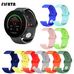 FIFATA 20 22 мм быстроразъемный силиконовый ремешок для часов Polar Vantage M/Ignite/Xiaomi Huami Amazfit GTS аксессуары для спортивных часов