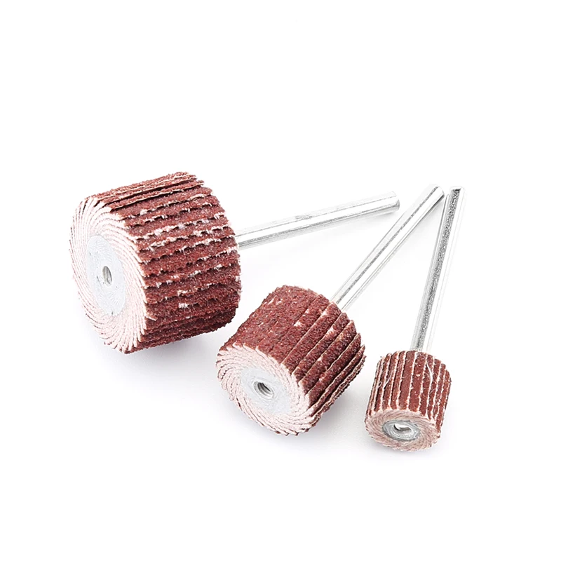 

10pcs 80-600grit 8-20mm Power Tool Abrasive Paper Cylinder Sand Paper Grinding Wheel Head Grinder Wheel Polisher Metal