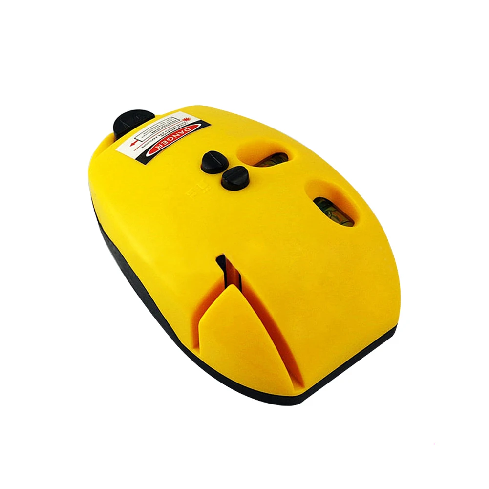 

New 2- Line InfraredLaser Lever Meter Creative Mouse Type 90 degree Right-angle Level Marking Device Rectangular Marker