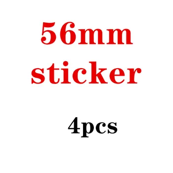 

4PCS 56mm ST Car Wheel Center Stickers Cover for Ford ST Fusion Everest Escape Explorer Edge Mondeo Focus Ecosport Fiesta Kuga