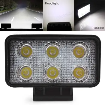 

4.3 Inch DC10V-30V 1320LM 18W Waterproof LED Work Light for Motorcycle / Boat / 4WD Offroad / SUV / ATV Car Work Lights