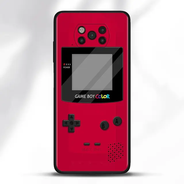 Back Case for Xiaomi Poco X3 NFC X3 F3 M3 TPU Cover for Redmi Note 8 8T 9 9T 9S 10 Pro Phone Cover Vintage Tape Camera Gameboy B09