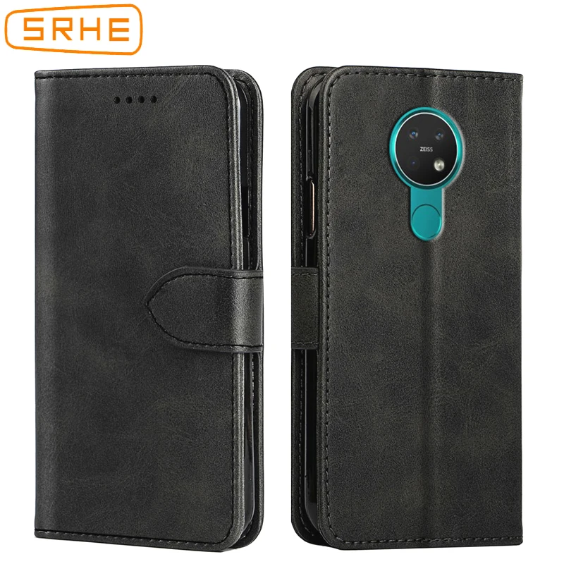 

SRHE Cover For Nokia 7.2 Case Flip Luxury Leather Silicone Magnetic Wallet Case For Nokia 7.2 Cover For Nokia 6.2 Capa