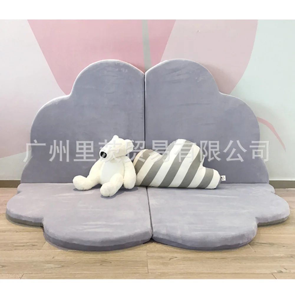 

CHILDREN'S Mat Petal Crawl Pad Thickening Baby Game Mat Infant Anti-slip Camping Pad Foldable Washable Bed Fence