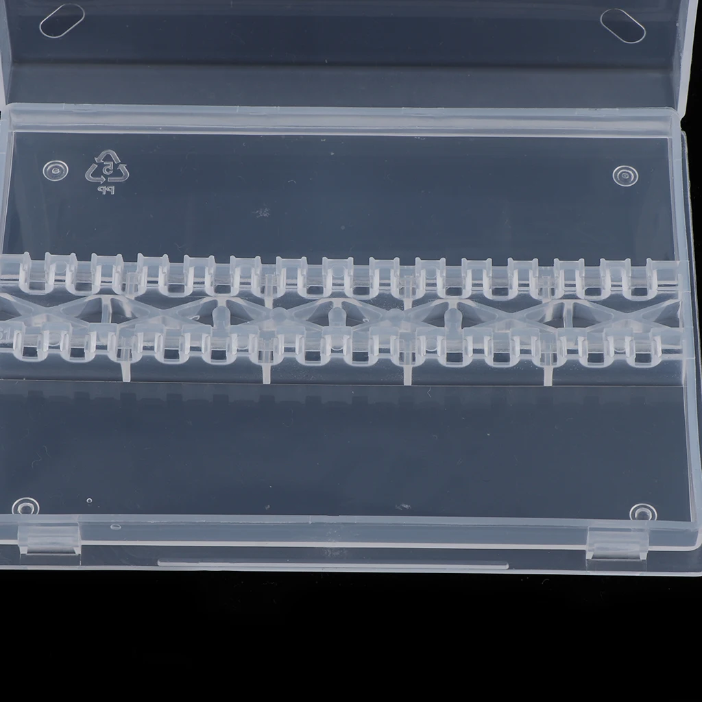 Nail Sanding Drill Bit Display Holder Nails Grinding Bits Storage Organizer Stand 14 Holes Display Box Containers for Nail Salon